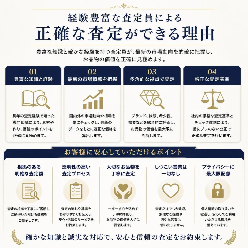 5. 専門知識を持つ査定員の存在